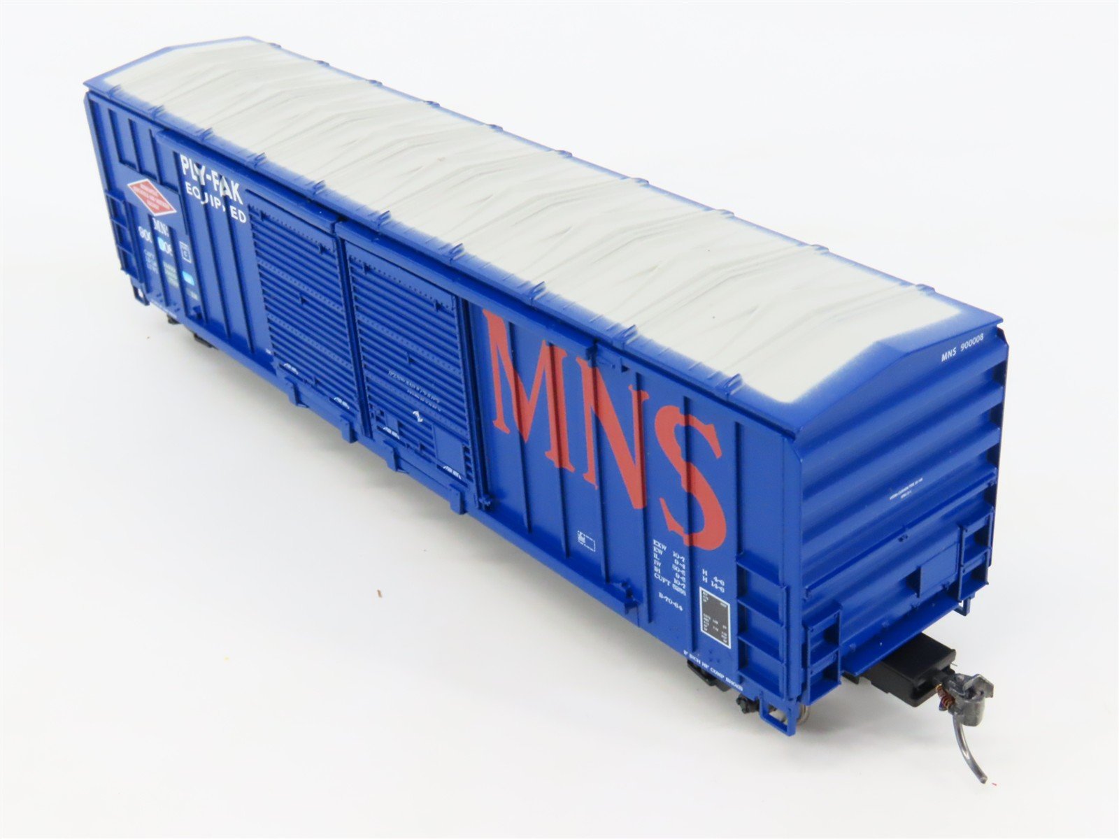 HO Scale Athearn Roundhouse RND97983 MNS Railway 50' Double Door Box Car #900008