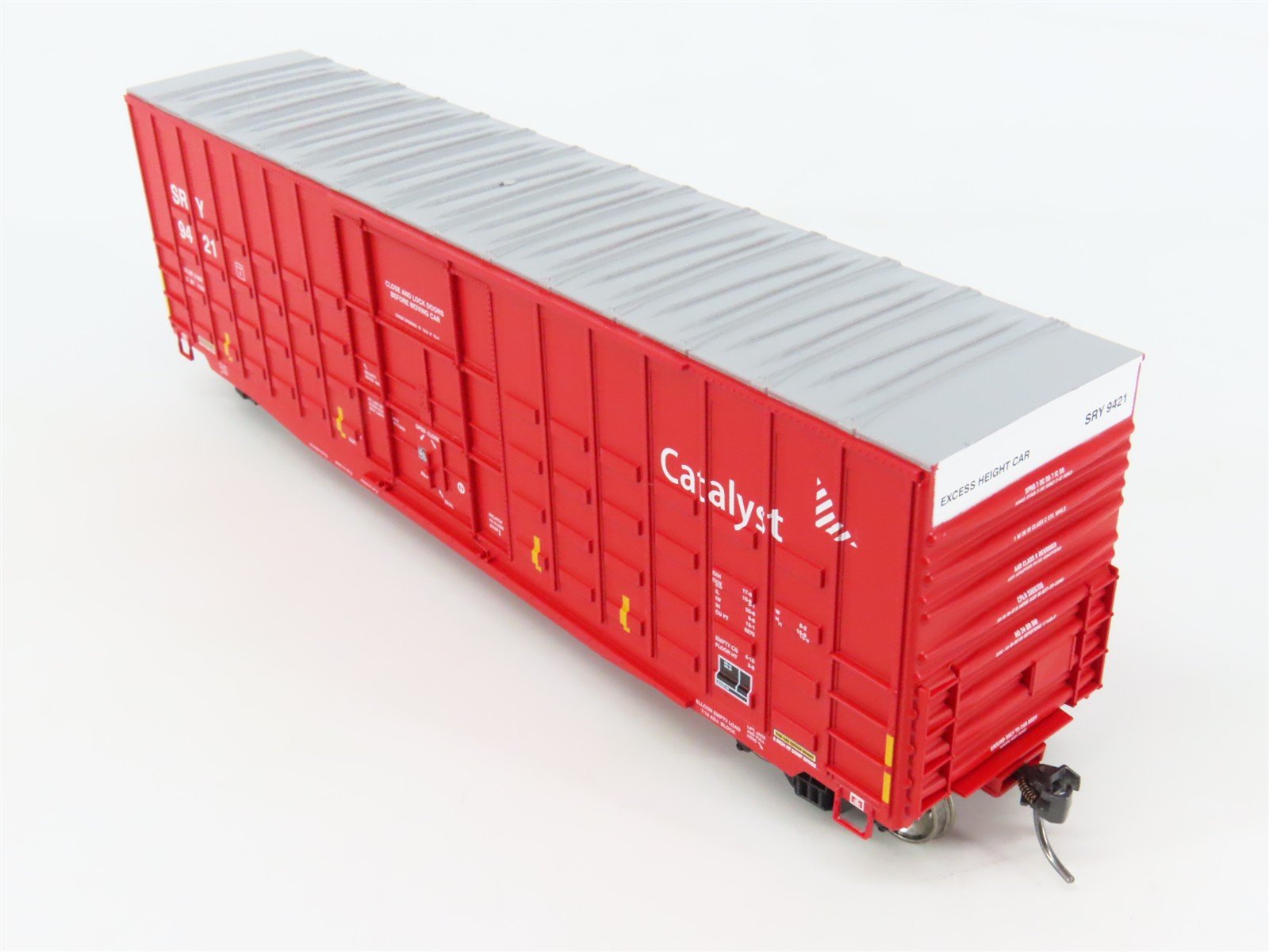HO Scale Athearn Roundhouse RND88179 SRY Catalyst 50' High Cube Box Car #9421
