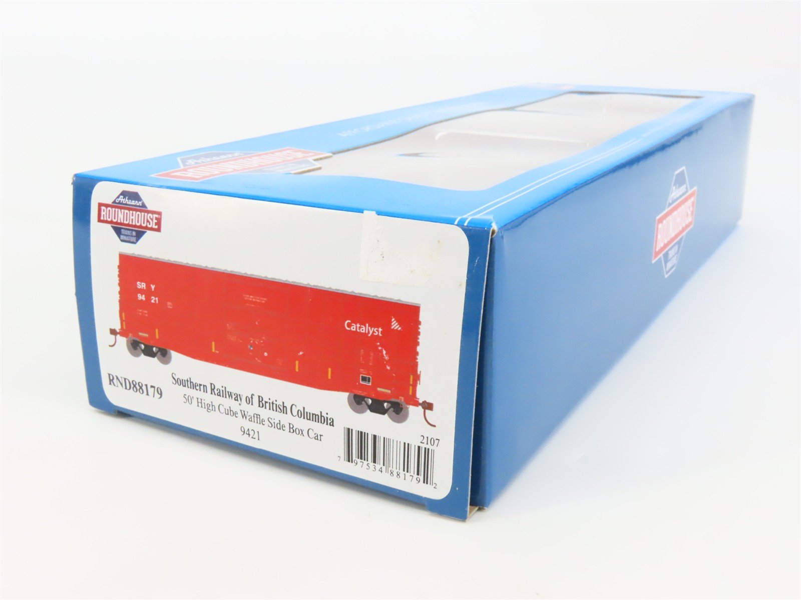 HO Scale Athearn Roundhouse RND88179 SRY Catalyst 50' High Cube Box Car #9421