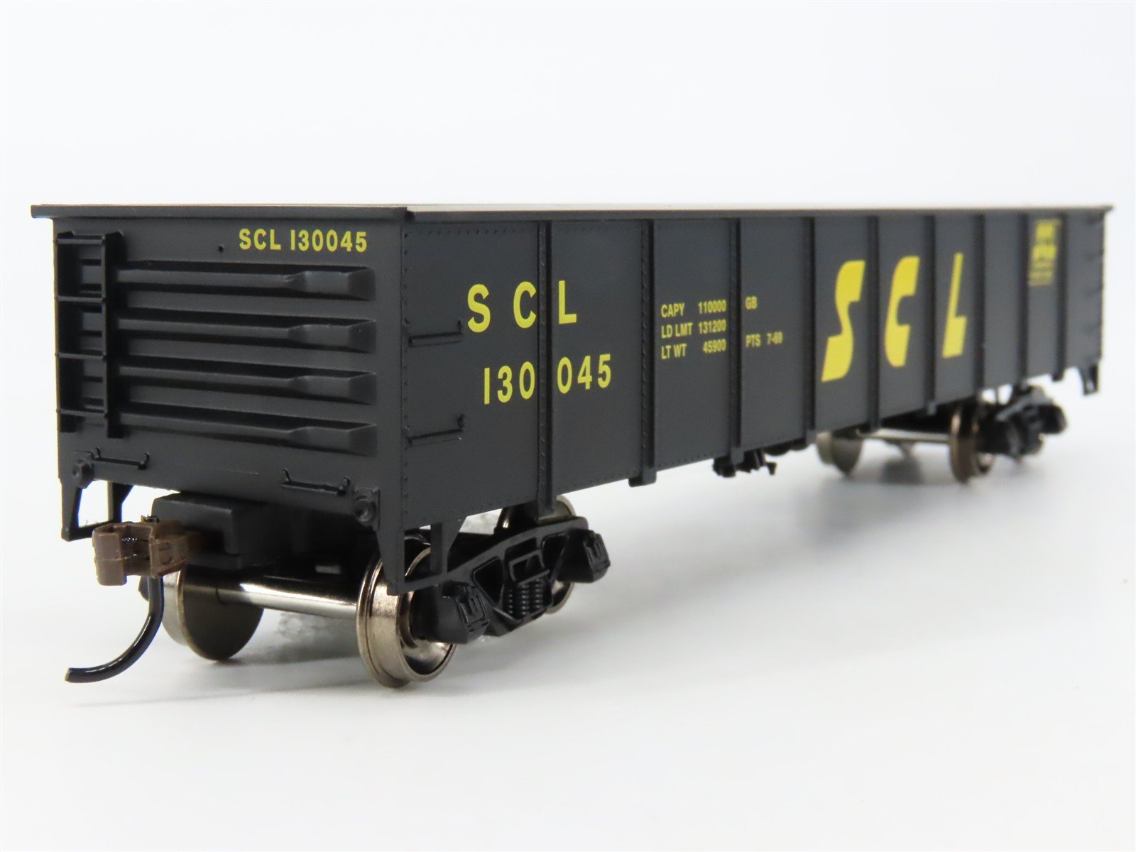 HO Scale Athearn Roundhouse RND1224 SCL Seaboard Coast Line 40' Gondola #130045