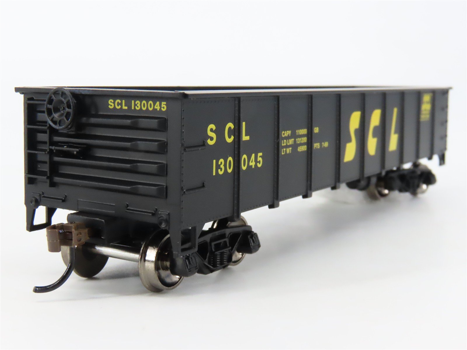 HO Scale Athearn Roundhouse RND1224 SCL Seaboard Coast Line 40' Gondola #130045