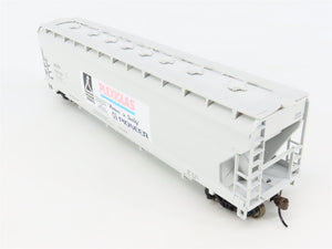 HO Scale Athearn Roundhouse RND1198 ACF Plexiglas 4-Bay Centerflow Hopper #54102