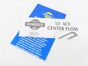 HO Scale Athearn Roundhouse RND1198 ACF Plexiglas 4-Bay Centerflow Hopper #54102