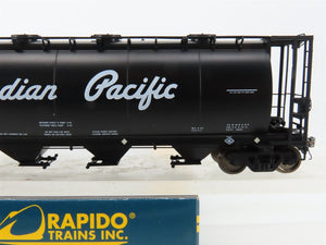 HO Scale Rapido 127026A CP Canadian Pacific 4-Bay Covered Hopper #382637