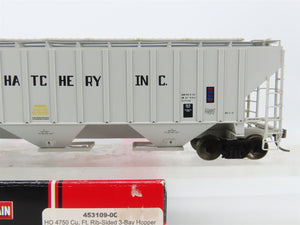 HO Scale InterMountain 453109-00 USLX Evergreen Fish Hatchery 3-Bay Hopper #5906