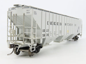 HO Scale InterMountain 453109-00 USLX Evergreen Fish Hatchery 3-Bay Hopper #5906