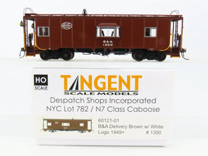HO Scale Tangent 60121-01 B&A NYC Despatch Shops Incorporated Caboose #1300