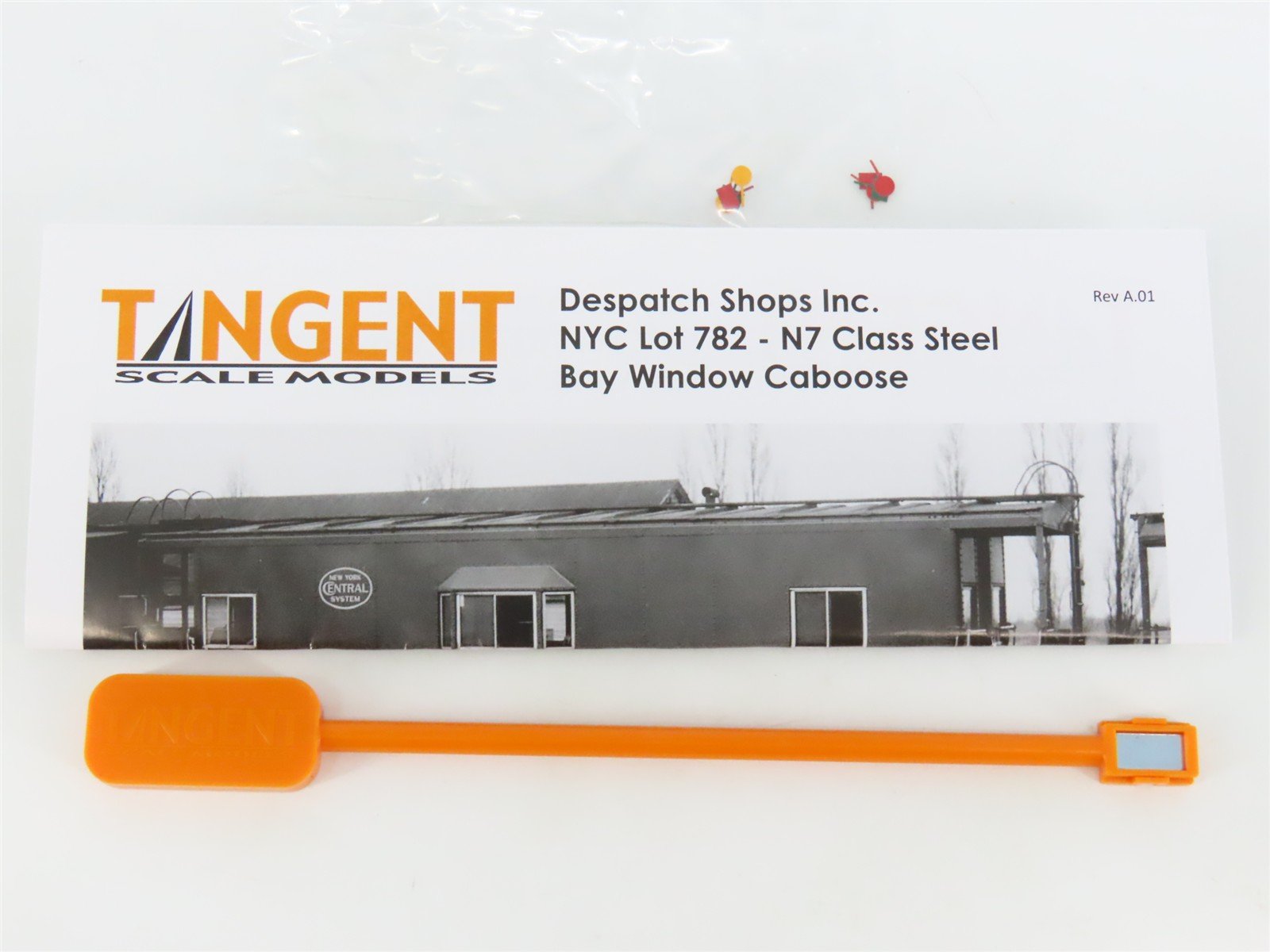 HO Scale Tangent 60121-01 B&A NYC Despatch Shops Incorporated Caboose #1300