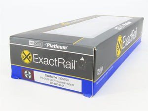 HO Scale ExactRail Platinum EP-80199-2 ATSF Santa Fe 3-Bay Hopper #305703