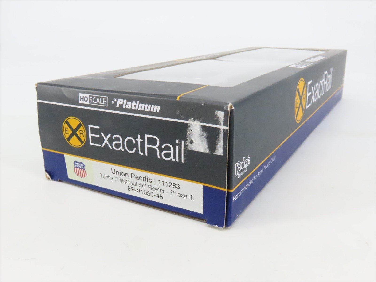 HO Scale ExactRail Platinum EP-81050-48 ARMN UP Union Pacific 64' Reefer #111283