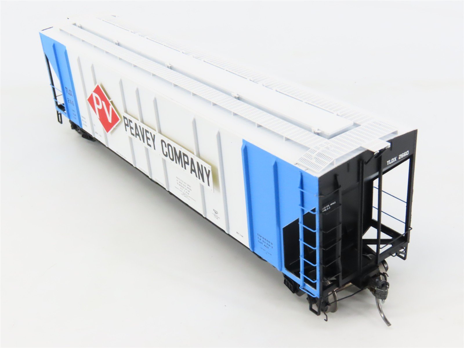 HO Scale ExactRail Platinum EP-80207-1 TLDX Peavey Company 3-Bay Hopper #2660