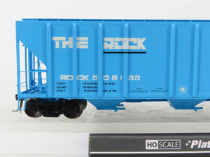 HO ExactRail Platinum EP-80203-2 ROCK The Rock 3-Bay Covered Hopper #508133