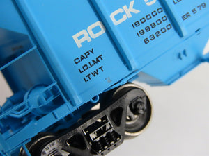 HO ExactRail Platinum EP-80203-2 ROCK The Rock 3-Bay Covered Hopper #508133