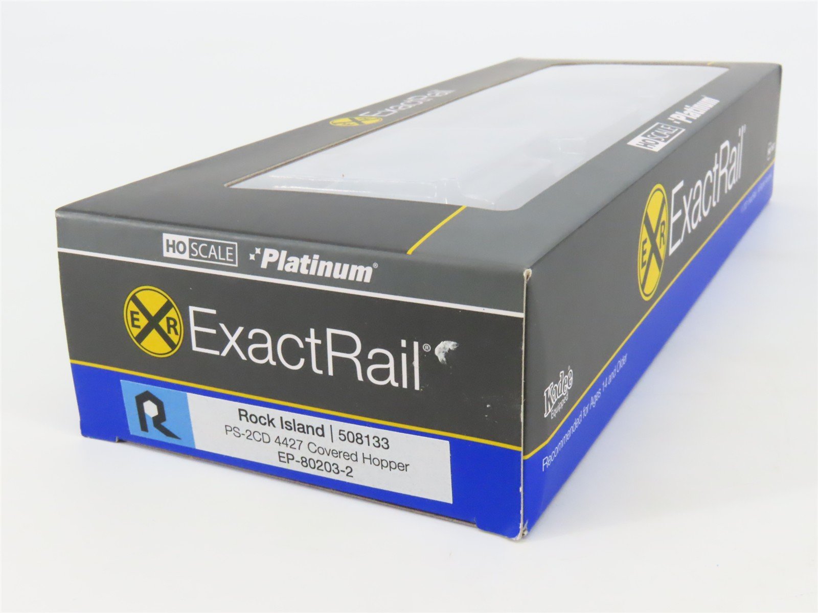 HO ExactRail Platinum EP-80203-2 ROCK The Rock 3-Bay Covered Hopper #508133