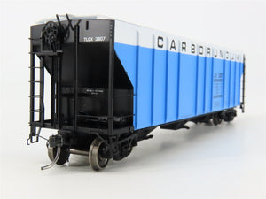 HO Scale ExactRail Platinum EP-80210-2 TLDX Carborundum 3-Bay Hopper #3807