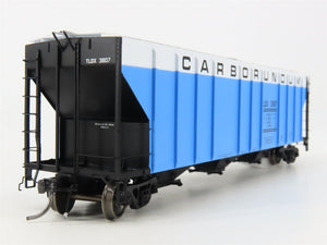 HO Scale ExactRail Platinum EP-80210-2 TLDX Carborundum 3-Bay Hopper #3807