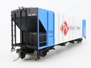 HO Scale ExactRail Platinum EP-80207-2 TLDX Peavey Company 3-Bay Hopper #2666