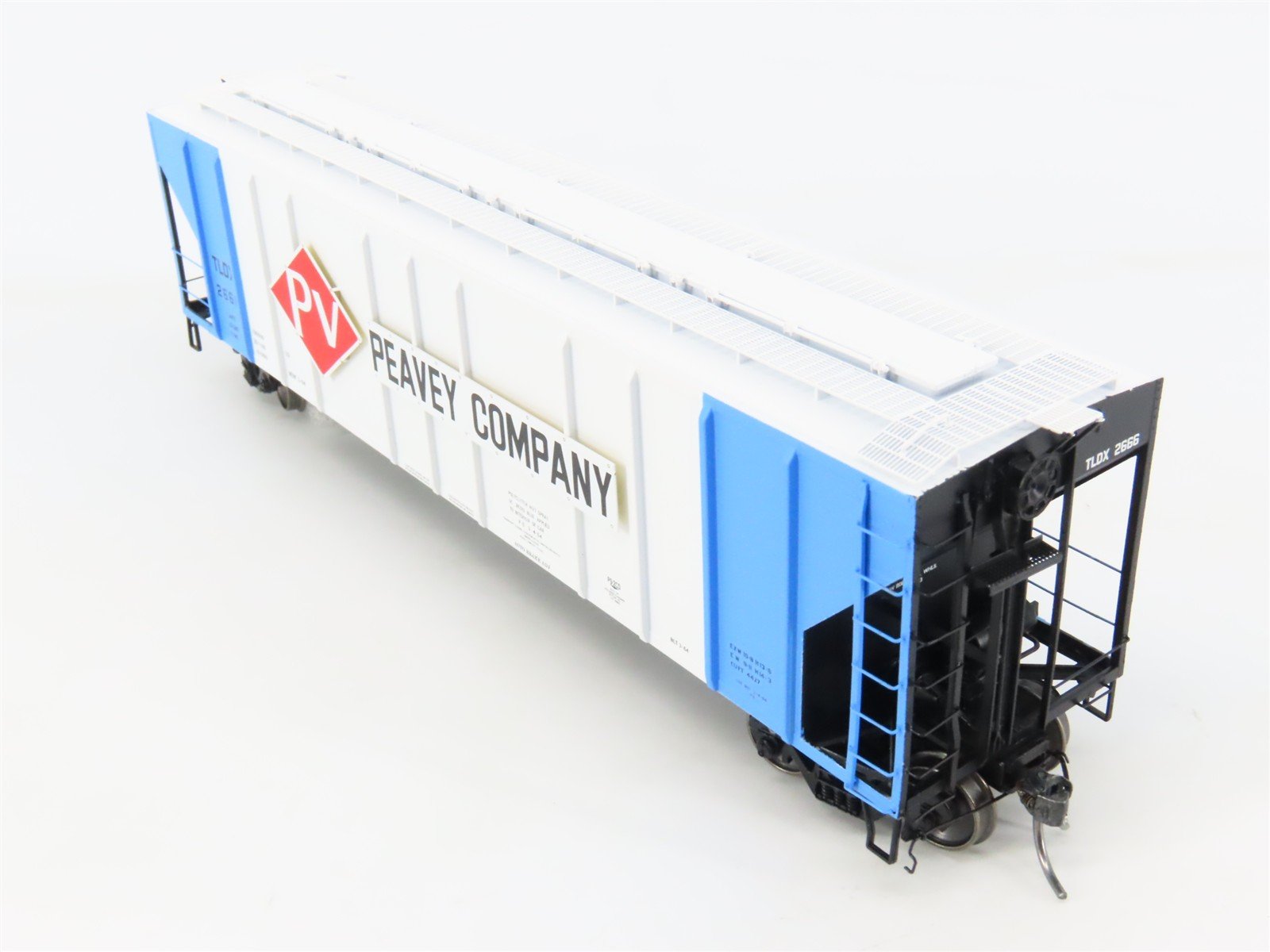 HO Scale ExactRail Platinum EP-80207-2 TLDX Peavey Company 3-Bay Hopper #2666