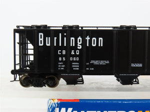 HO Scale Walthers Mainline 910-7016 CB&Q Burlington Route 3-Bay Hopper #85060