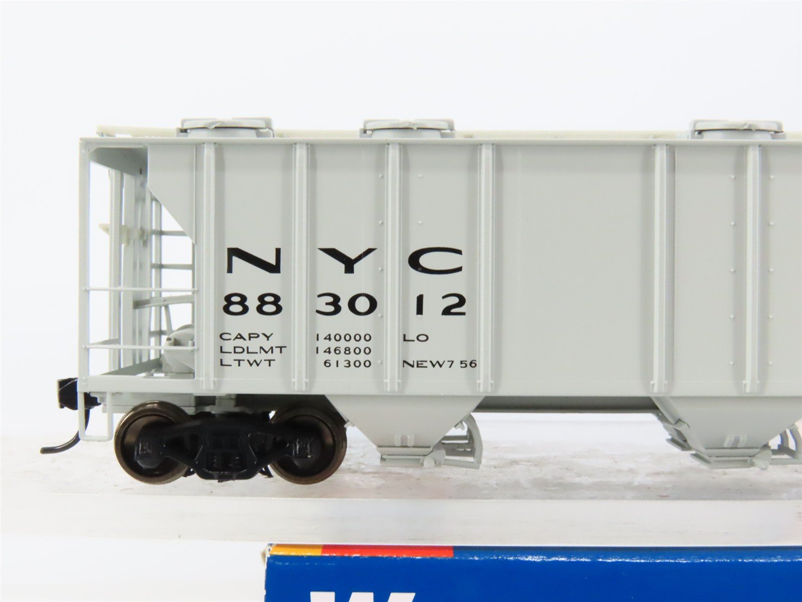 HO Walthers Mainline 910-7025 NYC New York Central 50' 3-Bay Hopper #883012
