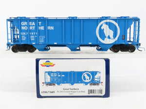 HO Scale Athearn Genesis ATHG73605 GN Big Sky Blue 3-Bay Covered Hopper #71971
