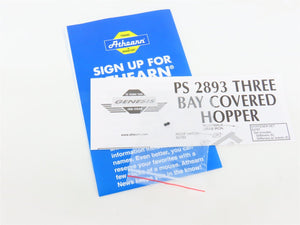 HO Scale Athearn Genesis ATHG73605 GN Big Sky Blue 3-Bay Covered Hopper #71971