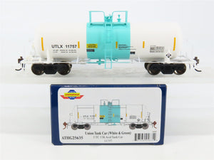 HO Scale Athearn Genesis ATHG25635 UTLX Union 13K Acid Tank Car #11757