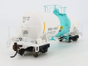 HO Scale Athearn Genesis ATHG25635 UTLX Union 13K Acid Tank Car #11757