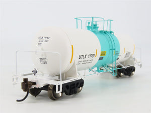 HO Scale Athearn Genesis ATHG25635 UTLX Union 13K Acid Tank Car #11757