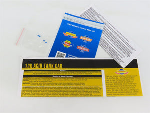 HO Scale Athearn Genesis ATHG25635 UTLX Union 13K Acid Tank Car #11757