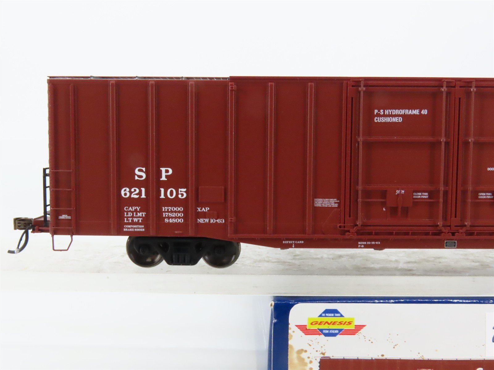 HO Scale Athearn Genesis ATHG75915 SP Southern Pacific 60' Box Car #621105