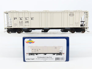 HO Athearn Genesis ATHG73607 P&LE Pittsburgh & Lake Erie 3-Bay Hopper #1739