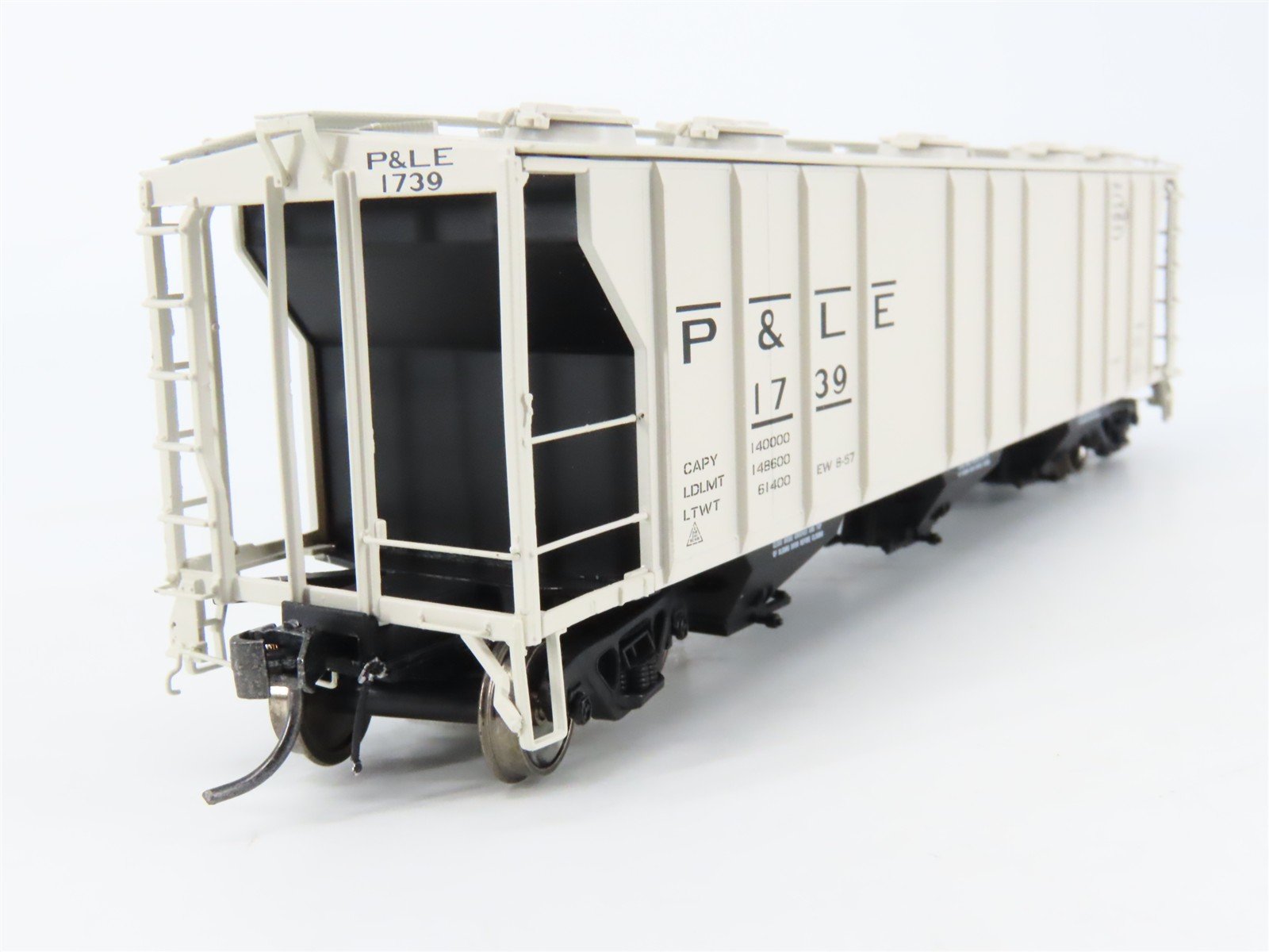 HO Athearn Genesis ATHG73607 P&LE Pittsburgh & Lake Erie 3-Bay Hopper #1739