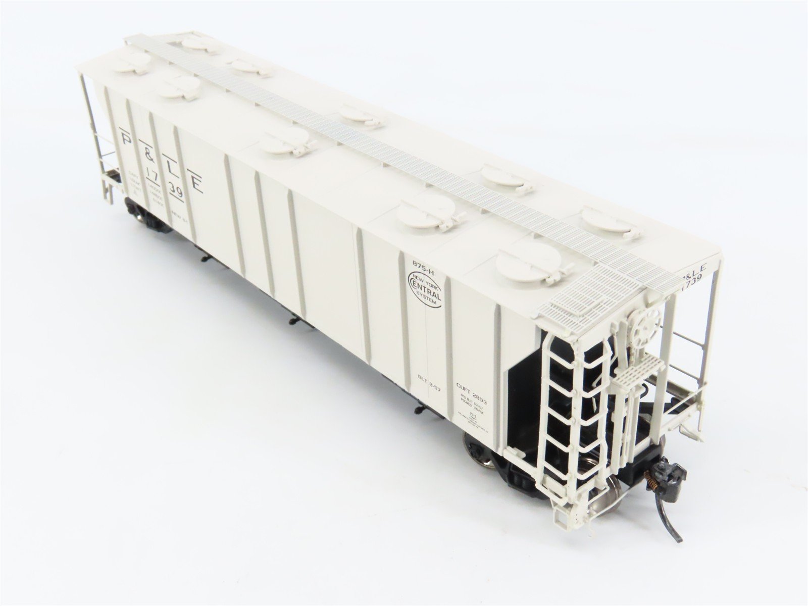 HO Athearn Genesis ATHG73607 P&LE Pittsburgh & Lake Erie 3-Bay Hopper #1739