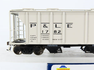HO Athearn Genesis ATHG73608 P&LE Pittsburgh & Lake Erie 3-Bay Hopper #1782