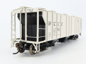 HO Athearn Genesis ATHG73608 P&LE Pittsburgh & Lake Erie 3-Bay Hopper #1782