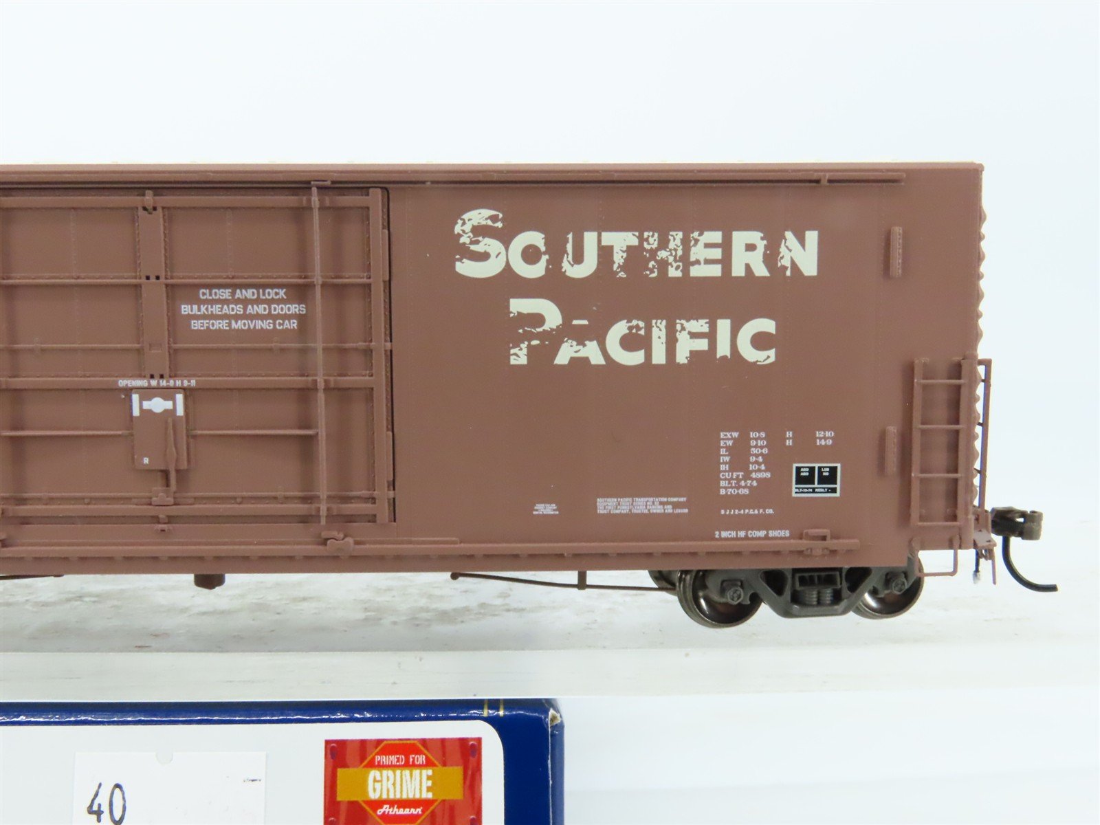 HO Scale Athearn Genesis ATHG26831 SP Southern Pacific 50' Box Car #699727