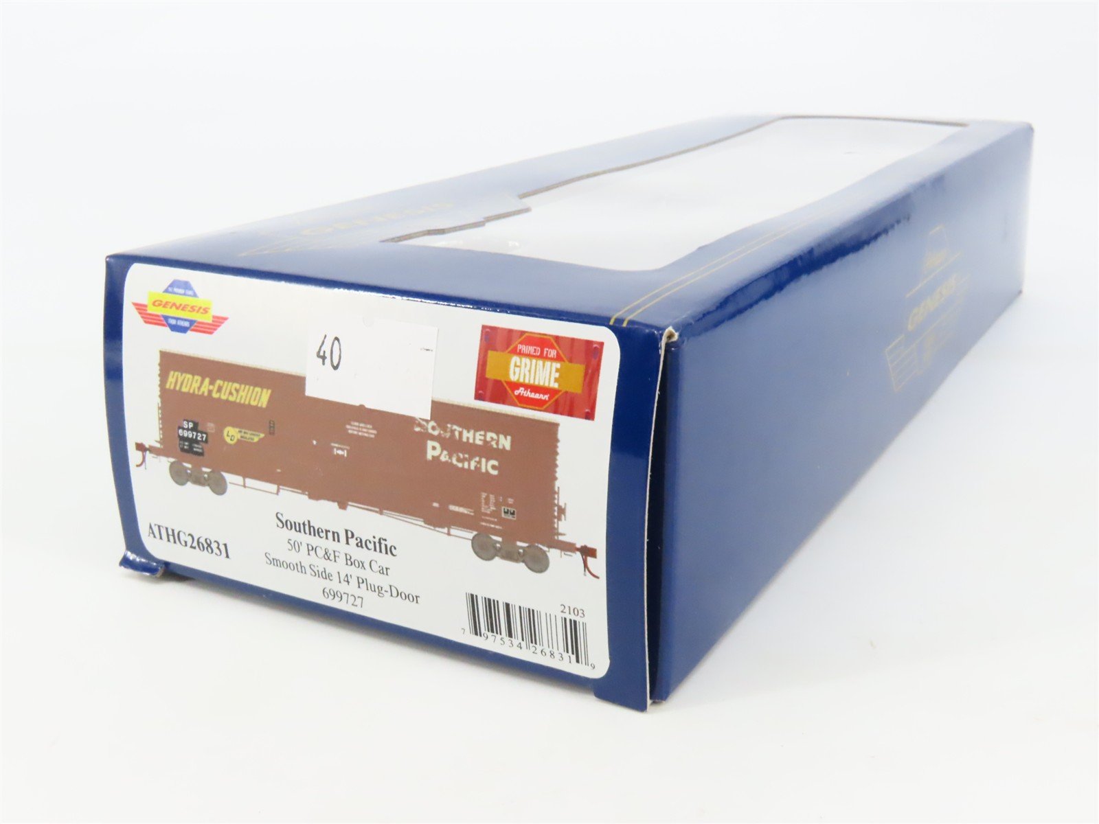 HO Scale Athearn Genesis ATHG26831 SP Southern Pacific 50' Box Car #699727