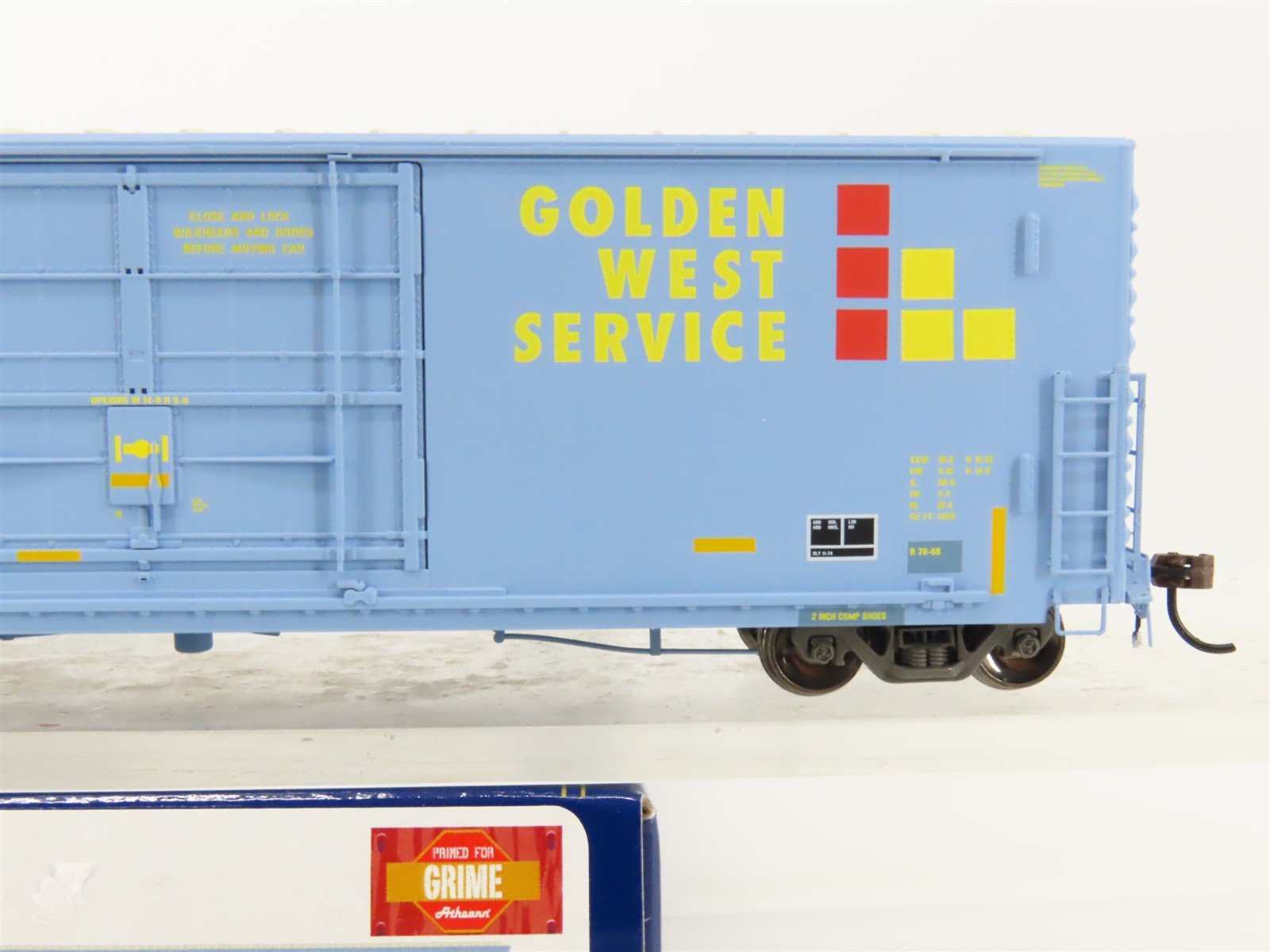HO Scale Athearn Genesis ATHG26844 SSW Golden West Service 50' Box Car #23793