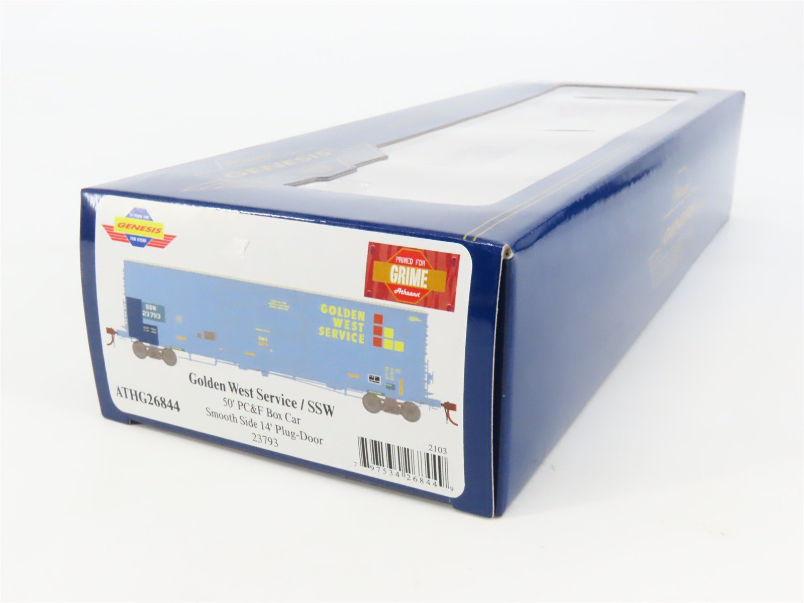 HO Scale Athearn Genesis ATHG26844 SSW Golden West Service 50' Box Car #23793