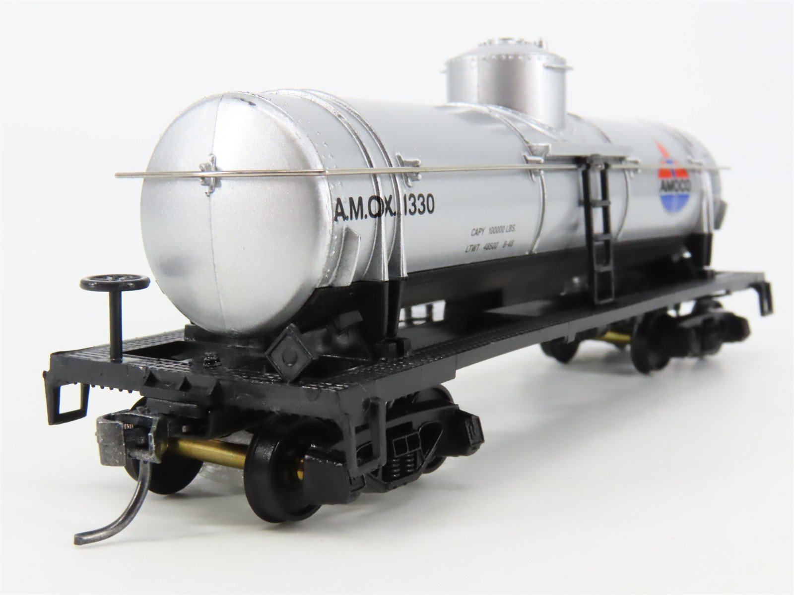 LOT of 3 HO Scale Mantua AMOX Amoco & UP Union Pacific 2-Bay Hopper & Tank Cars