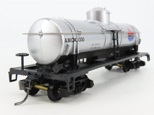 LOT of 3 HO Scale Mantua AMOX Amoco & UP Union Pacific 2-Bay Hopper & Tank Cars