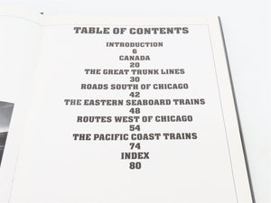 All Aboard America: Classic American Trains by Melville Wheaton ©1995 HC Book