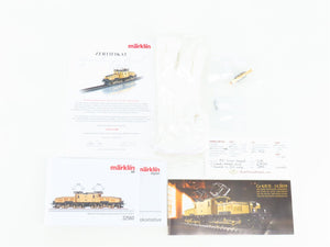 HO 3-Rail AC Marklin 32560 SBB Ce6/8II Crocodile Electric DCC/Sound - GOLD PLATE