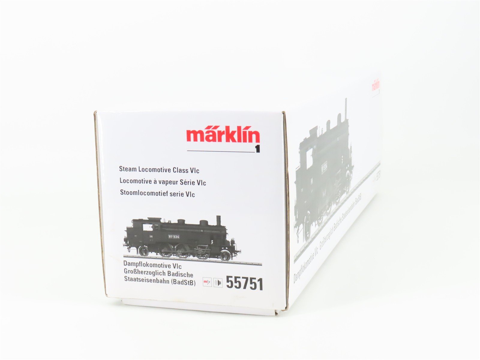 G/1 Gauge 1:32 Marklin 55751 BadStB 2-6-2T Class VIc Tank Steam #934 DCC & Sound