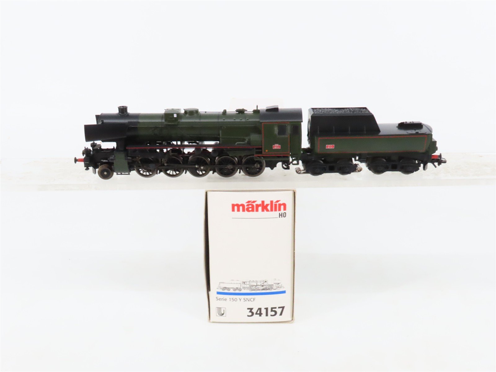 HO 3-Rail AC Marklin 34157 SNCF French 2-10-0 Class 150-Y Steam Locomotive #17
