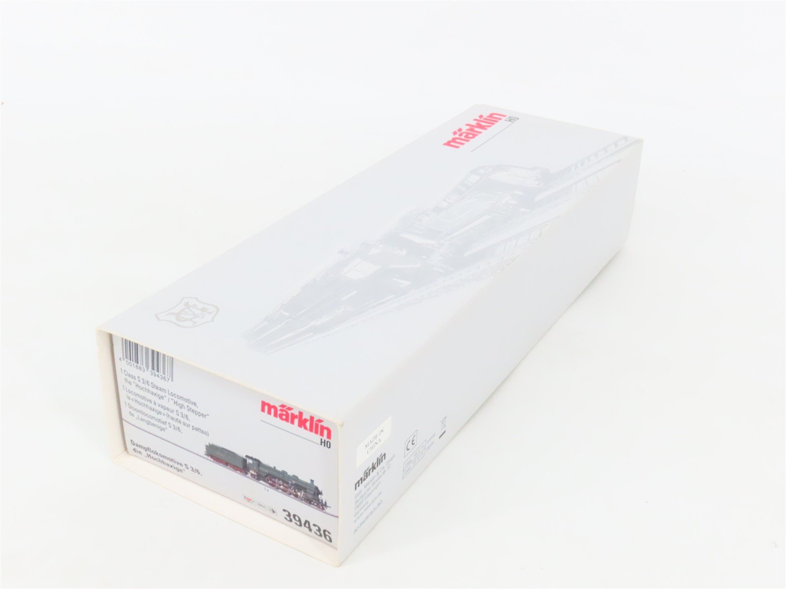 HO 3-Rail AC Marklin 39436 K.Bay.Sts.B. 4-6-2 S3/6 Steam #3624 w/ DCC & Sound