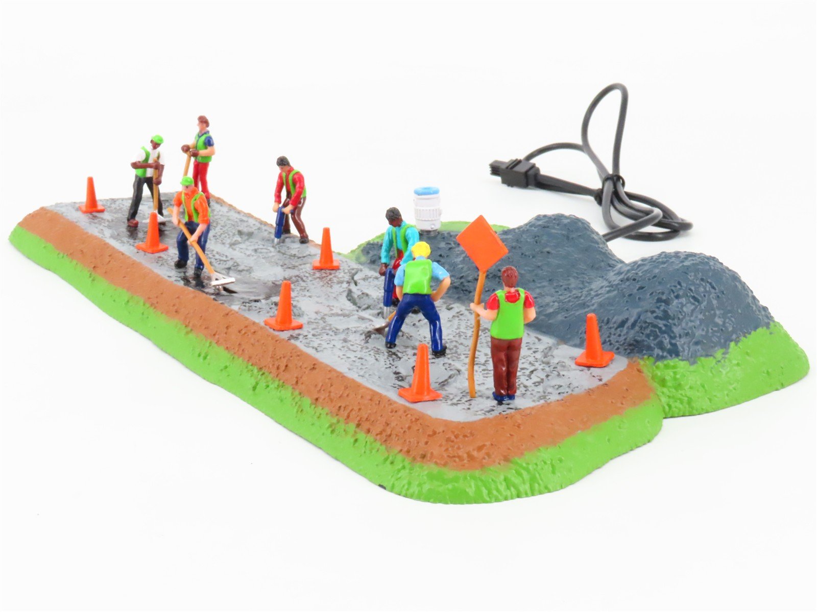 O 1/48 Scale Lionel 2129060 Animated Road Crew Scene