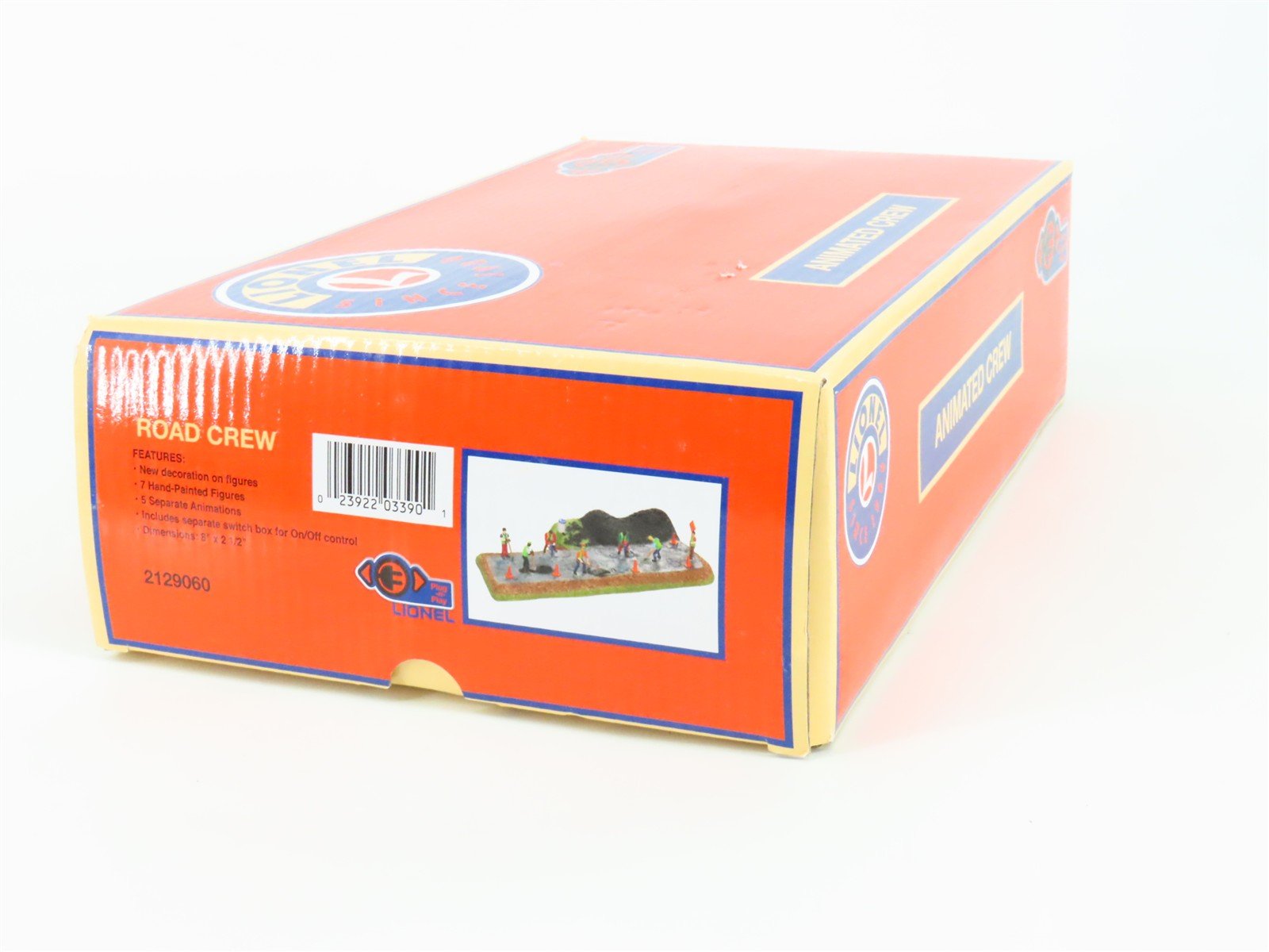 O 1/48 Scale Lionel 2129060 Animated Road Crew Scene