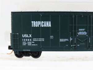 N Atlas 5850A USLX Tropicana Orange Juice Evans Double Plug Door Box Car #13065